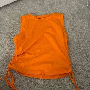 SHEIN orange top never worn great condition